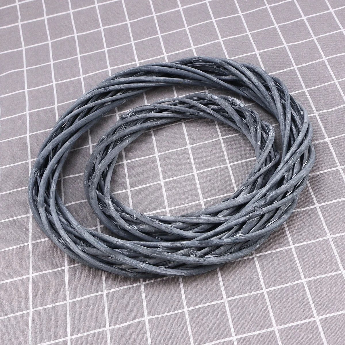 

Natural Rattan Wreath 20Cm Handmade Grapevine Wooden Twig For Craft Decor Door Wall Wedding Halloween Thanksgiving Party