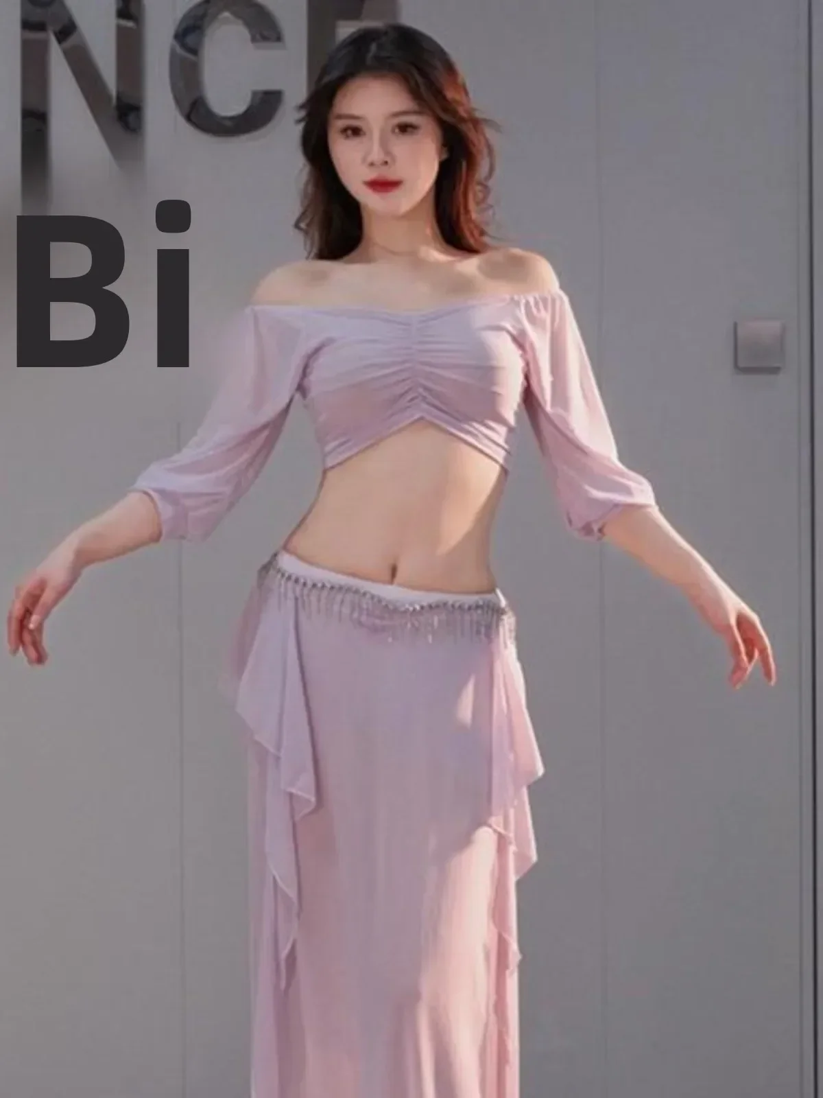 Sexy Oriental Dance Belly Dance Costume Performance Costume 2025 Practice Suit Water Silk Eastern Dance Ow Beginner Up Orm Set