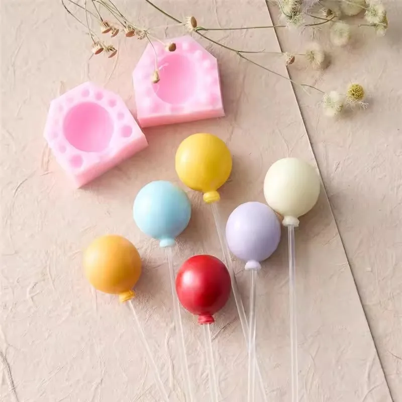 Mini 3D Oval Ballon Silikon Form Fondant Schokolade Form DIY Gumpaste Ton Kerze Formen Kuchen Dekorieren Werkzeug Backen Liefert