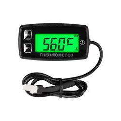 Digital TEMP METER Thermometer Temperature Meter for Tractor ATV UTV Motorcycle Engine Generator Water Oil