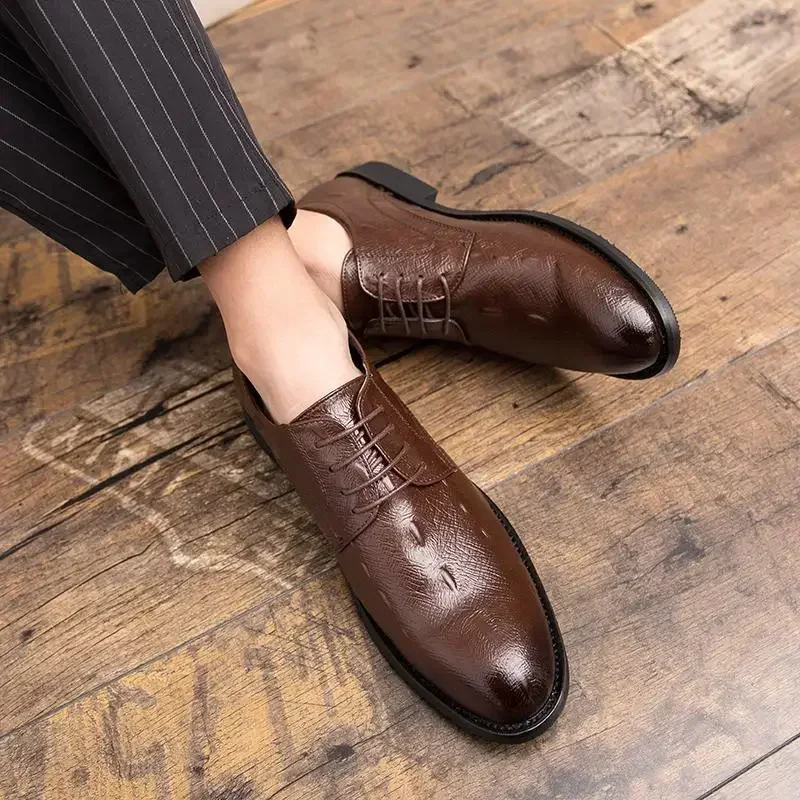 Formal Shoes Office Social Derby Chef Work Casual Leather