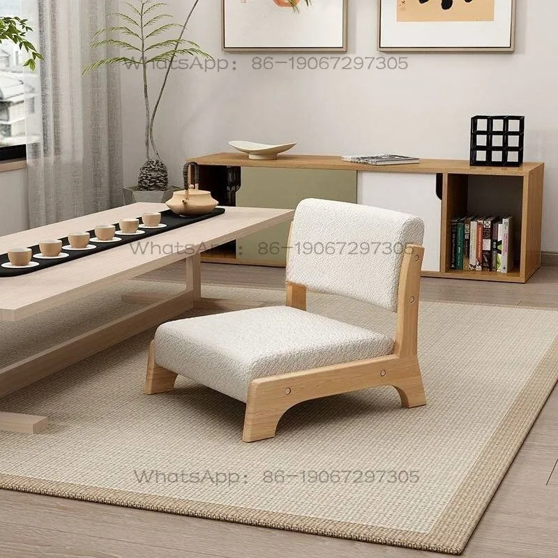 Tatami Seat Room Chair Legless Backrest Low Stool Bay Window Bed Chair