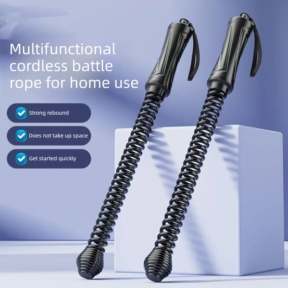 Adjustable Resistance Ropeless Battle Rope Ropeless Battle Rope For Home Gym Full Body Workout Fitness Training Rope Equipment