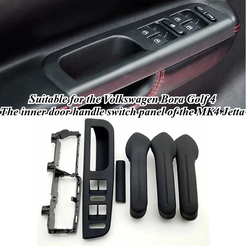

For VW Bora Golf MK4 Jetta A4 1998-2004 Interior Door Handle Cover Panel ABS Plastic Replacement Trim Car Interior Accessories