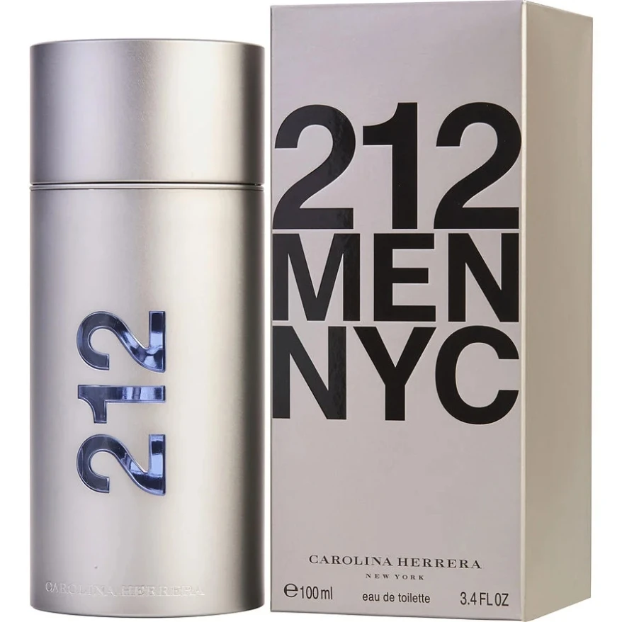 Carolina Herrera  212 Cologne for men Eau De Toilette Spray 100ml