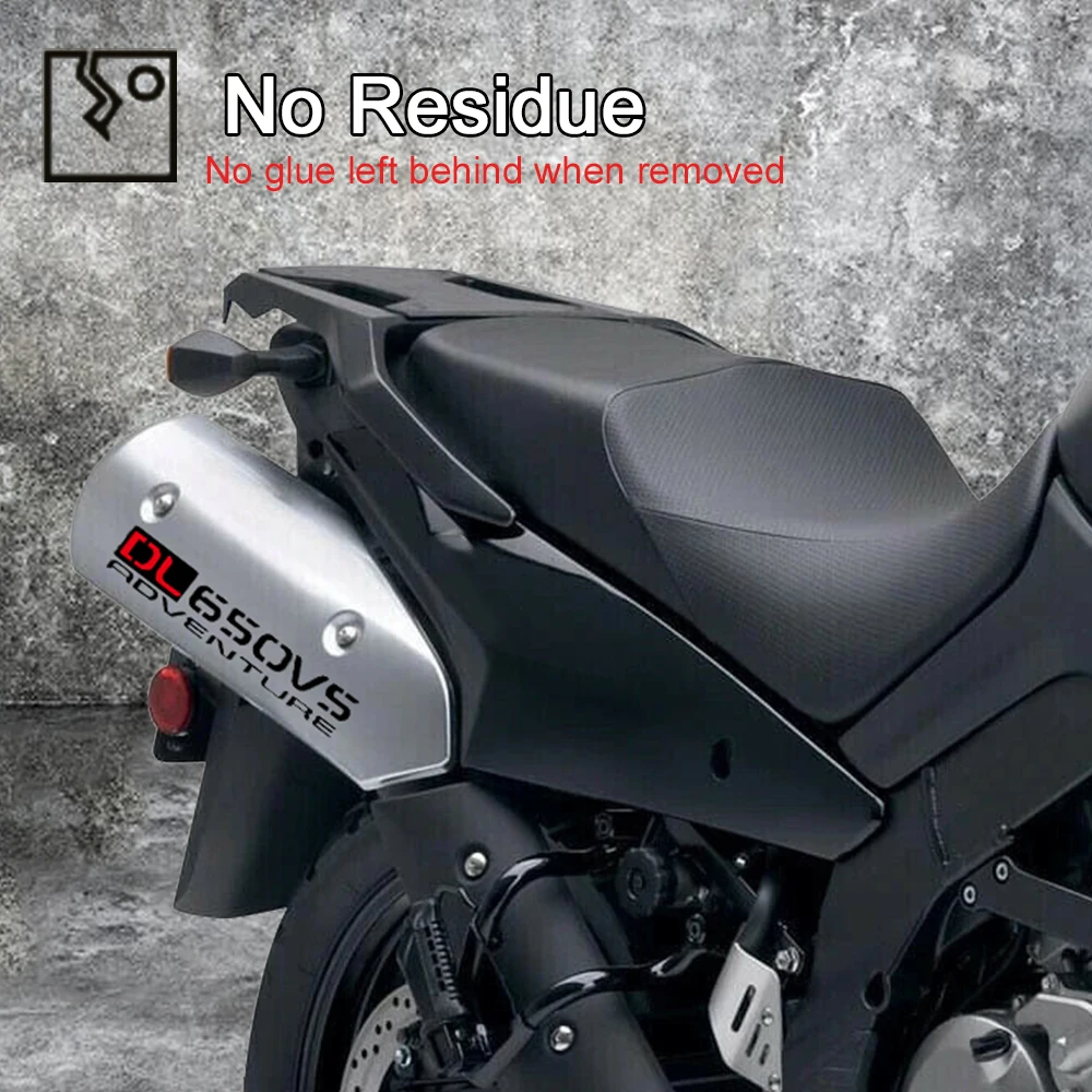 Motocicleta reflexiva adesivos, decalques para Suzuki V-Strom650, DL650, Vstrom 650, aventura acessórios