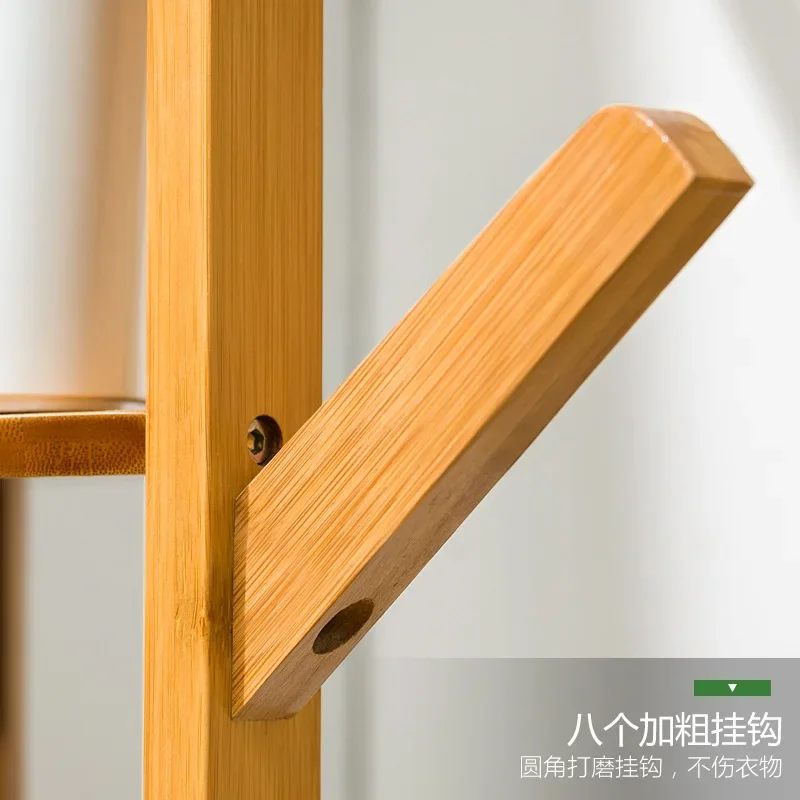 Coat rack Floor hanger Household hanger Floor rack for hanging clothes Bedroom vertical simple shelf
