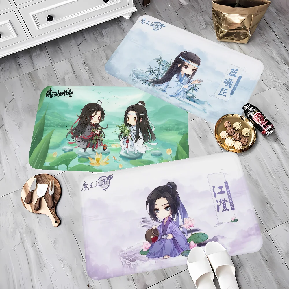 Anime Mo Dao Zu Shi Zimmermatten Nordischer Stil Zuhause Fußmatte Badezimmer-Toilettenmatten Schlafzimmer Hotel Dekor Matte