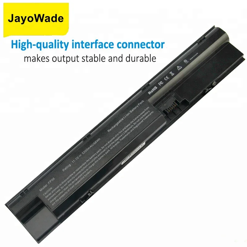 FP06 Laptop Battery For ProBook 440 445 450 470 455 G0 G1 707617-421 708457-001 708458-001 FP06XL FP09 11.1V 5200mAh Batteries