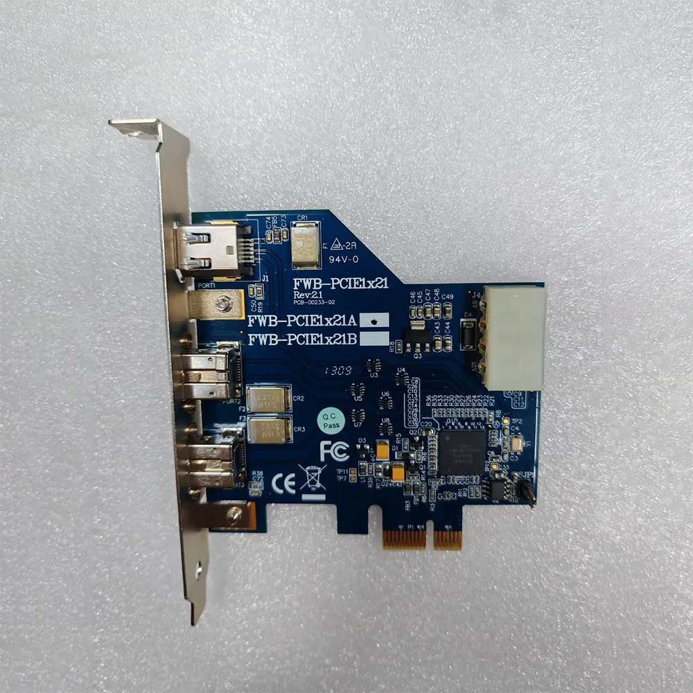 Original For IOI FWB-PCIE1X21A 1394B 800M Industrial Vision Camera Capture Card