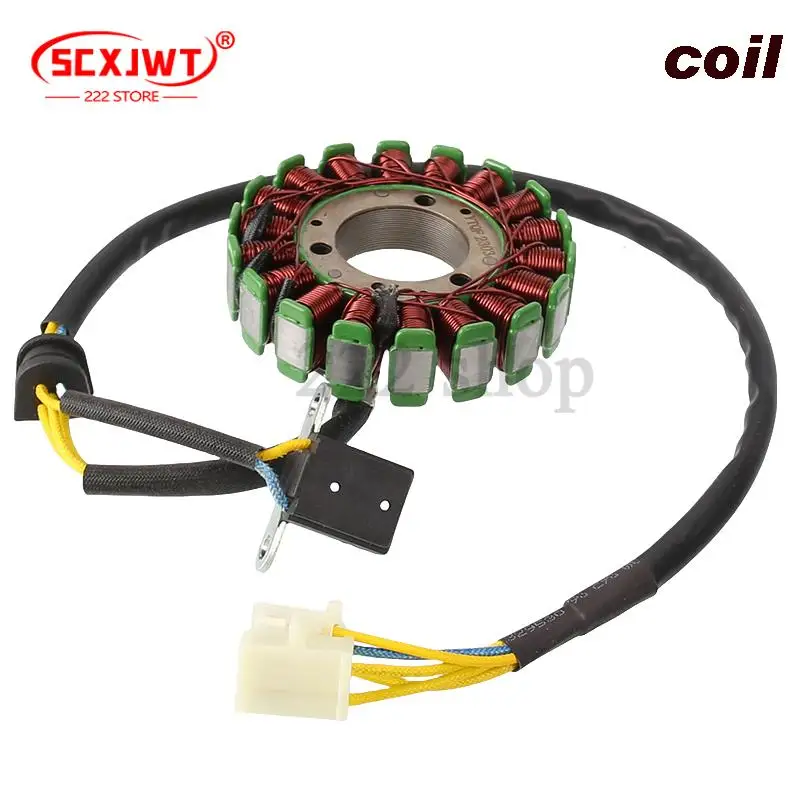 

Suitable for motorcycle parts generator stator coil 93mm 18 coil permanent magnet stator coil