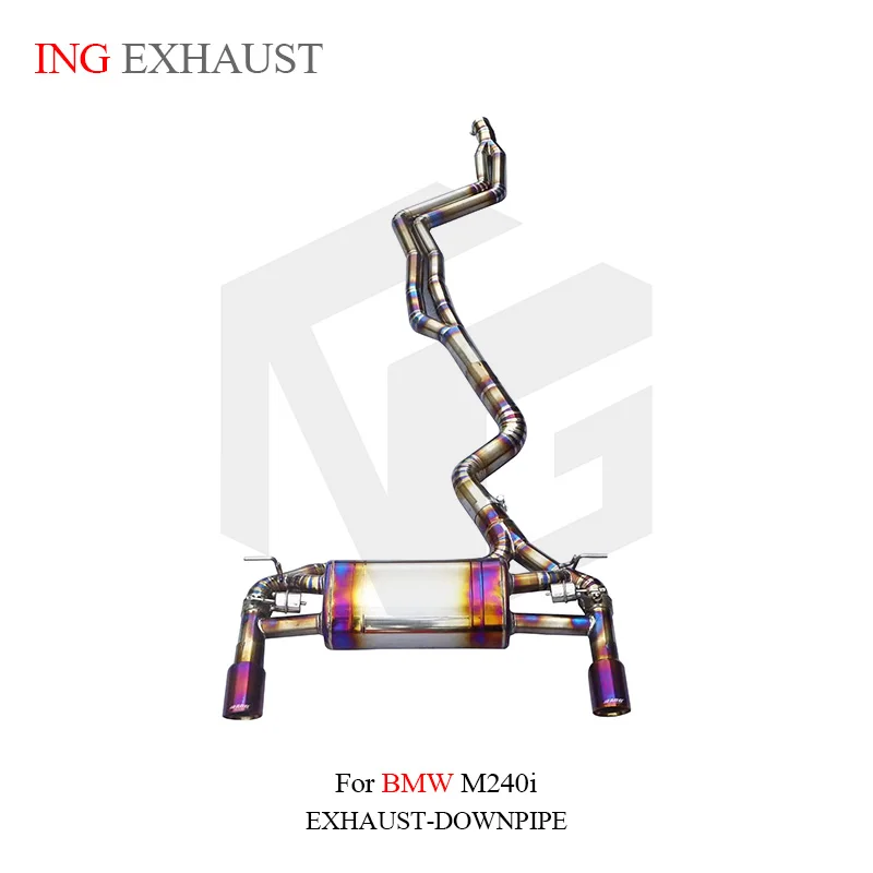 

ING Performance Titanium Alloy Catback Exhaust for BMW 240 G42 M240I F22 F23 3.0T B58 Remote Valve control Accessories System