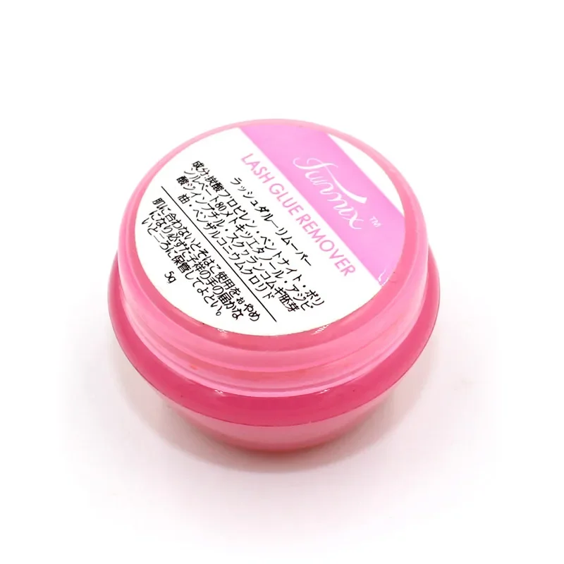 

10pcs New 5g Pink Proffesional Eyelash Extension Glue Remover Cream For Lashes Remover Makeup Tools