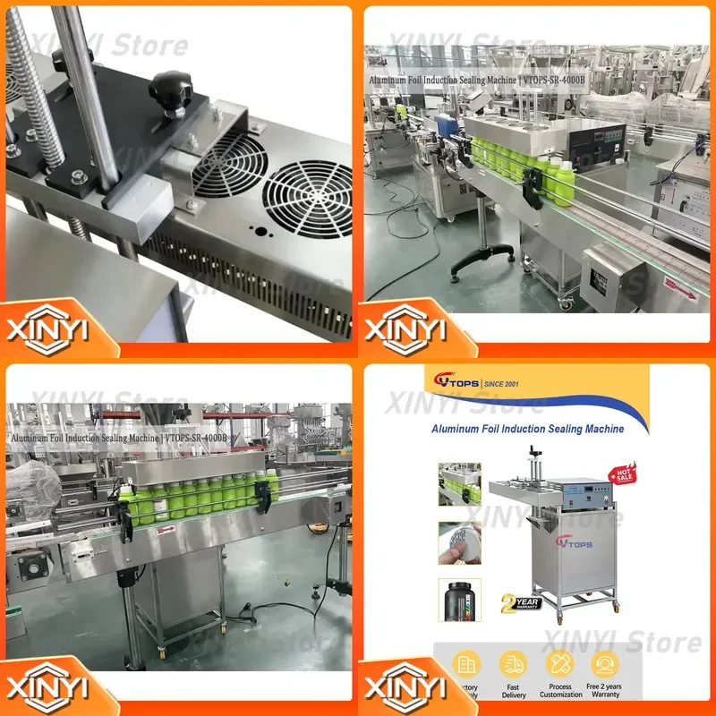 for Automatic Air Cooling Electromagnetic Induction Aluminum Foil Sealing Machine Induction Sealer