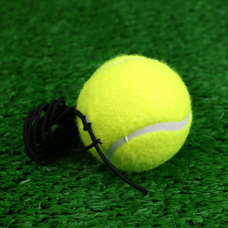 High Quality Tennis Balls Practice Training Ball with Elastic Rope Sports Toys Kids Outdoor Games Durable For Beginners Teenages