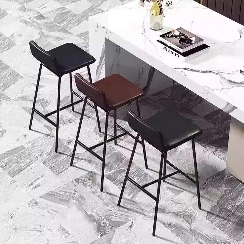 Дизайнерский современный барный стул, свет, роскошная спинка, креативный стул для гостиной, европейский стул, необычный шезлонг для вечеринок, уникальная мебель для бара