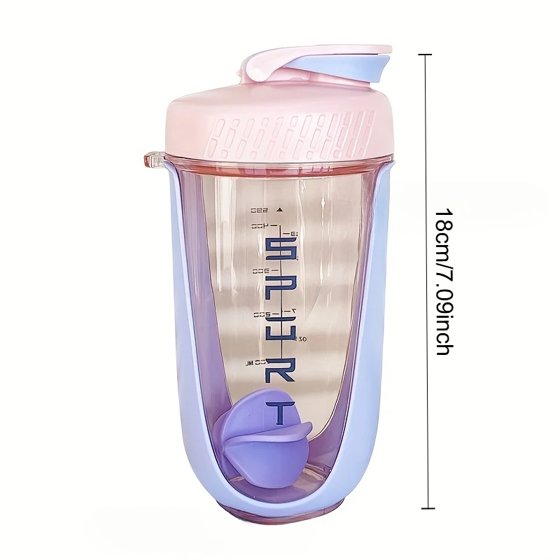 Men's and Women's Milkshake Cup Fitness Protein Powder Mixing Cup Portable Sports Water Mug Meal Replacement Shaking Cup Fitness