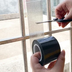 NEW Mesh Repair Tape Self-adhesive Door Fix Patch Anti-Insect Mosquito Fly Mesh Broken Holes Repair Window Screen Repair Tape