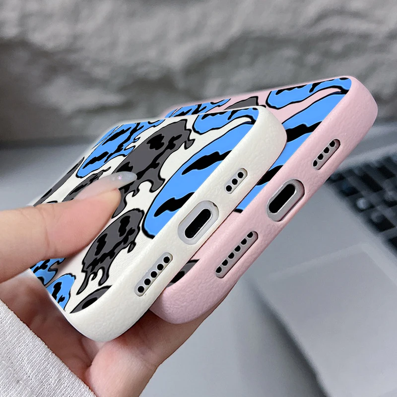 حافظة لهاتف آيفون 17 17Air 16e 16 15 14 Pro Max 13 12 Pro 14 15 16 Plus 11 غطاء سيليكون ناعم Funda