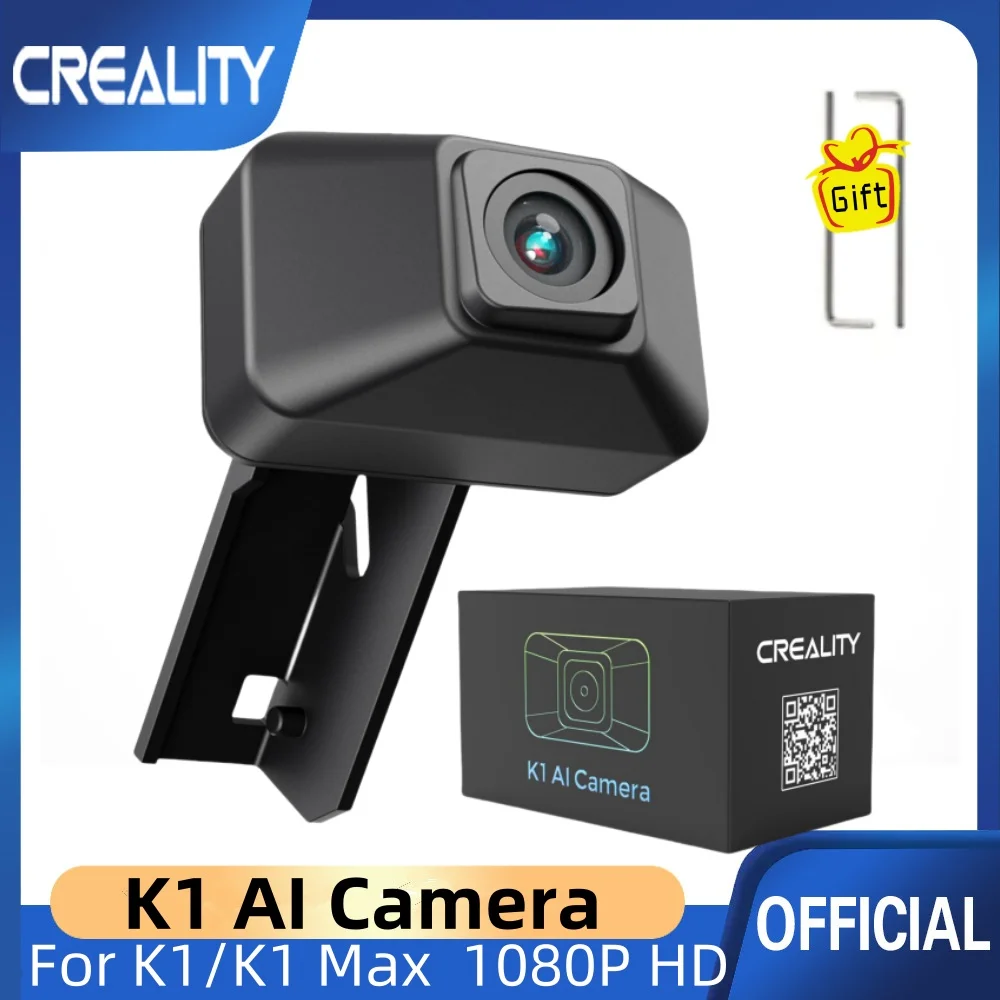 

Creality Upgrade K1 AI Camera HD Quality AI DetectionTime-lapse Filming Easy To Install for K1/K1 Max 3D Printer