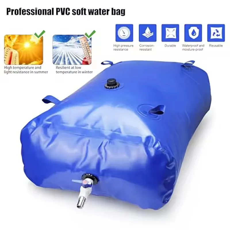 

110/240L Water Storage Bladder Large Capacity Water Storage Container Drought Resistance Water Storage Containers for Car home