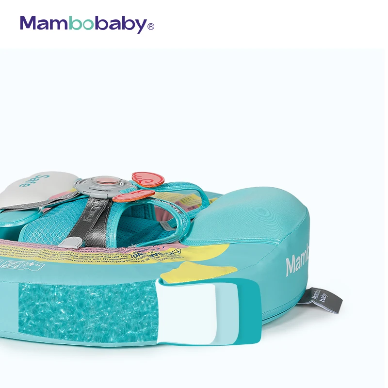 Mambobaby Solide Niet-Opblaasbare Pasgeboren Baby Taille Float Liggend Zwemring Zwembadspeelgoed Zwemring Zwemring Zwemtrainer Voor Zwemmers