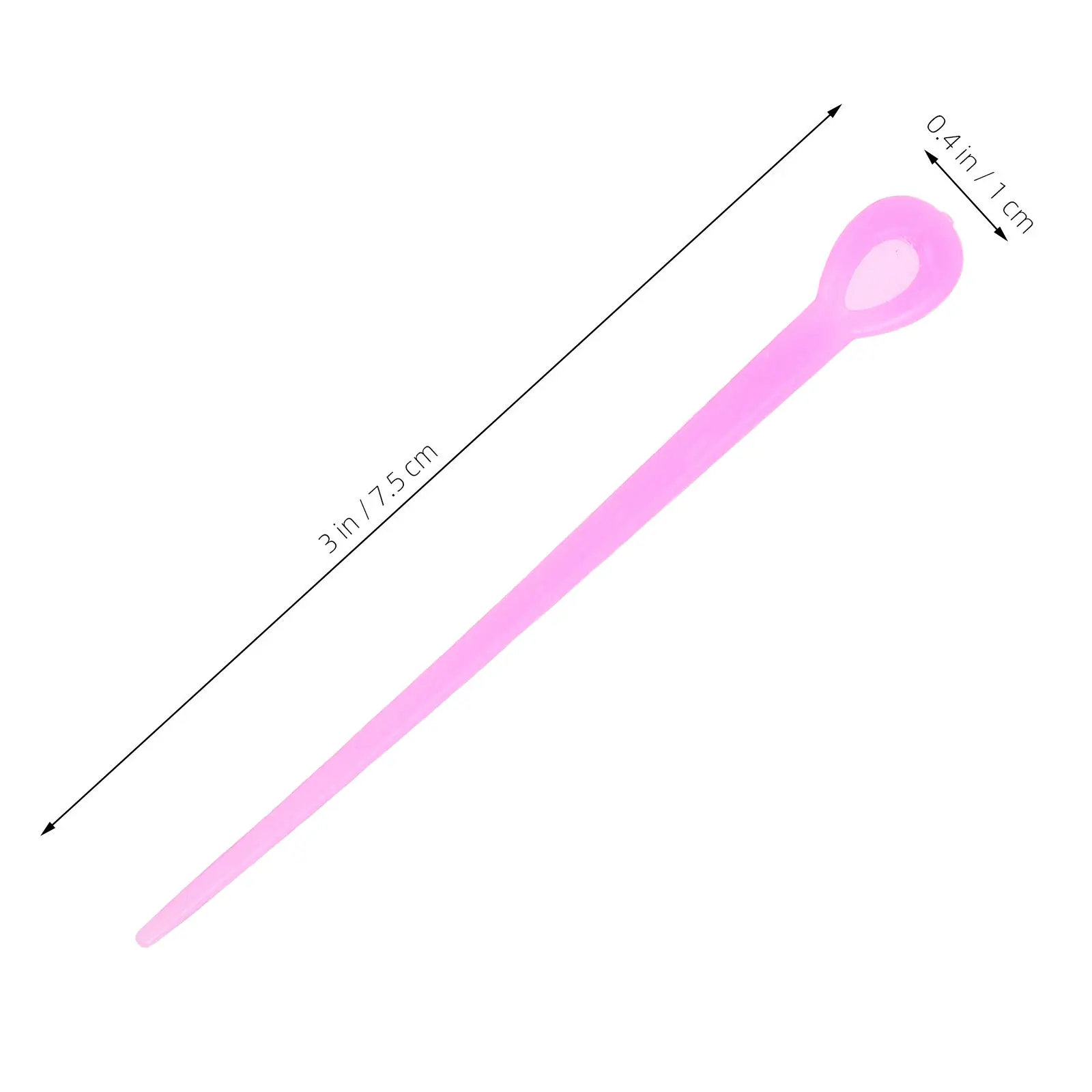 2Packs Perming Needles Long Strip Plastic Hair Pins Effective Perm Clips for Curling Hair Secure Roller Holding Styling Tools