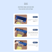Hot New Vacuum Sealing Machine LED Display Food Vacuum Automatic Commercial Household Sealer Packaging Machine+10 Bags EU Plug