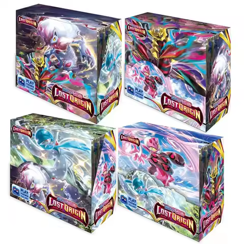 Pokemon Cards 360PCS Booster Pack Mystery Box Pikachu Rayquaza Trading Cards PTCG Collectible