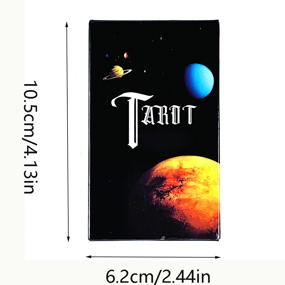 الأكثر مبيعا بطاقات التارو A 78 سطح السفينة الإنجليزية العرافة الطبعة بوراد الأسرة جمع أرواق لعب هدايا عيد الميلاد والعام الجديد #6