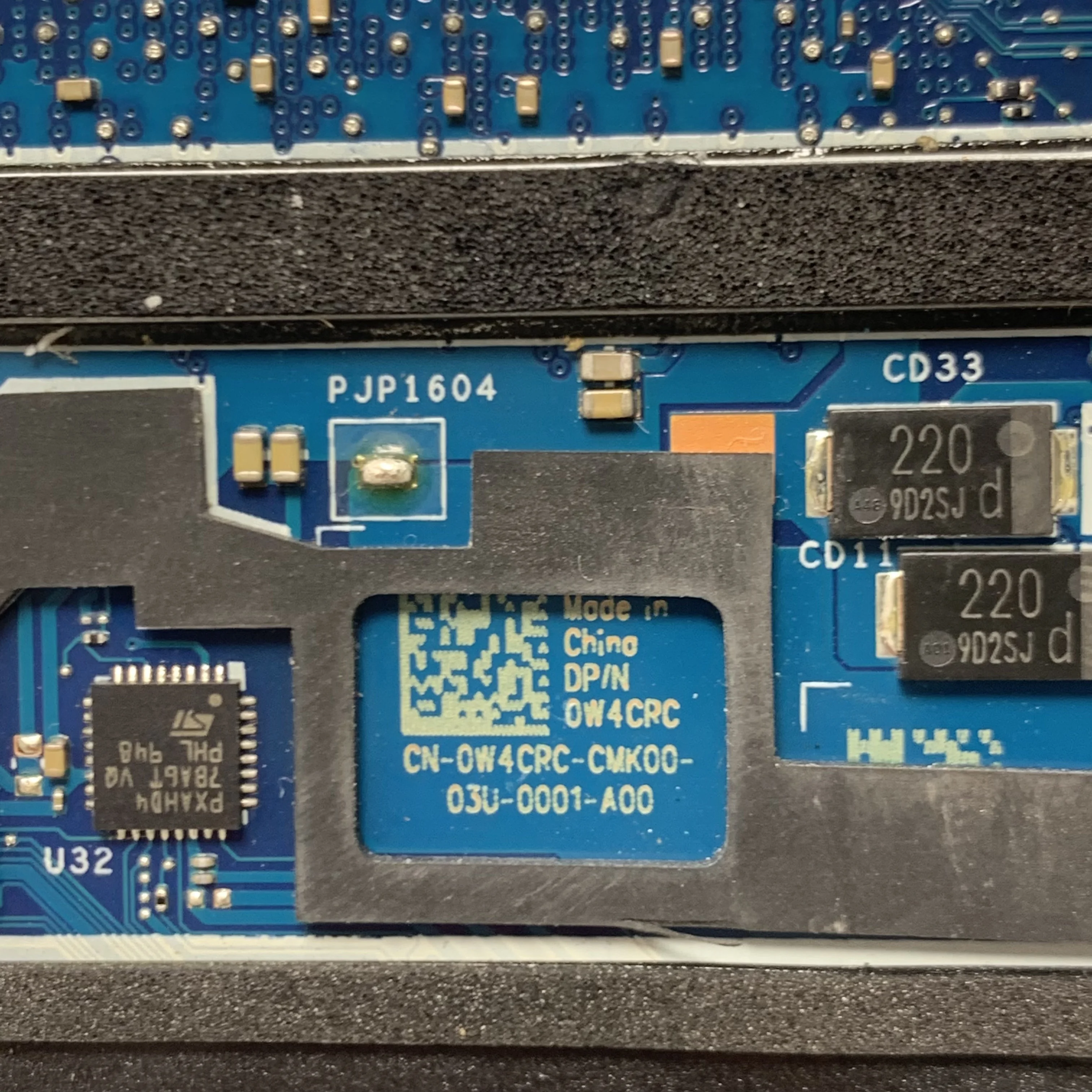

CN-0W4CRC 0W4CRC W4CRC LA-J191P Материнская плата для ноутбука DELL XPS 15 9500 с процессором SRH84 I5-10300H 100% полное тестирование ОК