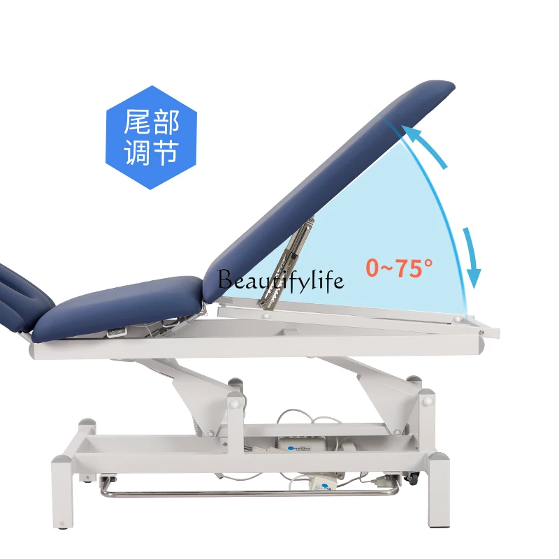 Lettino per trattamenti per massaggi Lettino chiropratico Lettino per massaggio osseo con sollevamento elettrico multifunzionale