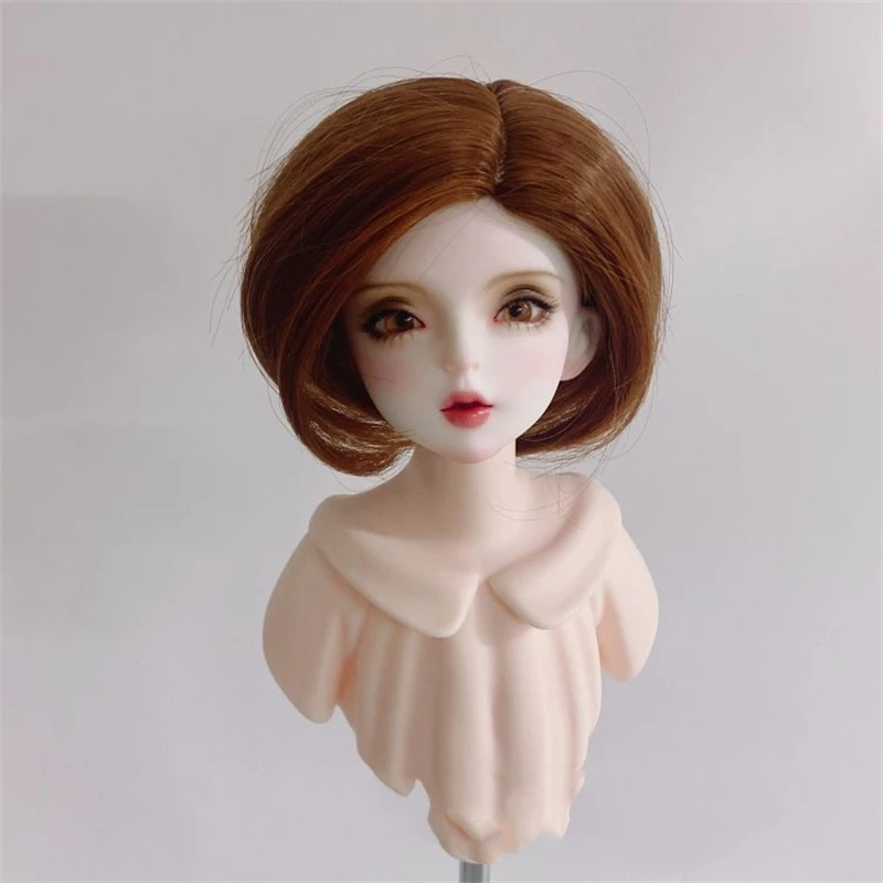 BJD doll wig suitable for 1/3 1/4 1/6 size cute doll wig inner buckle bangs BJD doll wig doll accessories