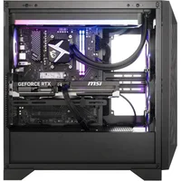 ZS2 Gaming Desktop: R9-7900X, GeForce RTX 5080, 32GB DDR5, 2TB M.2 NVMe SSD, Liquid Cooling, 850W USB Type C, VR-R 6