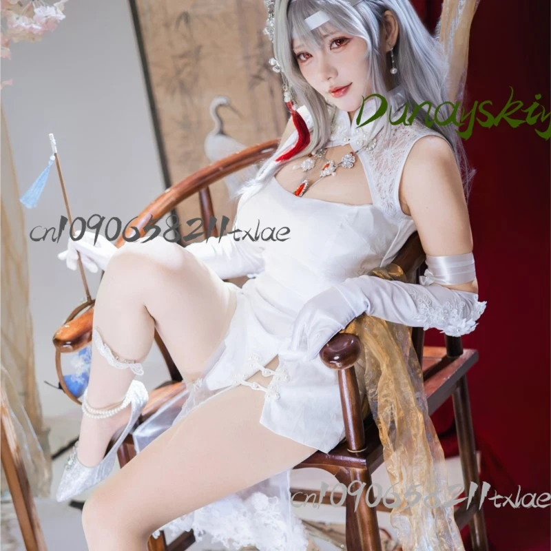 أزياء الحديثة التأثيرية آلهة النصر NIKKE بدلة كيمونو مثيرة للنساء والفتيات لحفلات تشيباو الصينية Jirai Kei Kawaii للهالوين