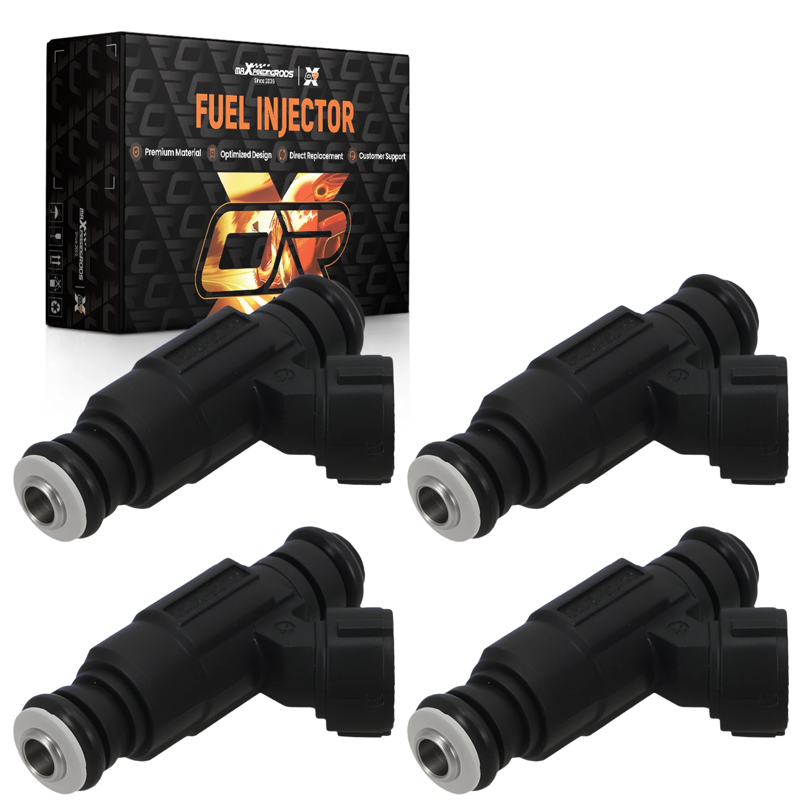 

Комплект из 4 топливных форсунок для Hyundai Genesis Coupe 2.0L 2010-2012, артикул 35310-2C100, FJ1112