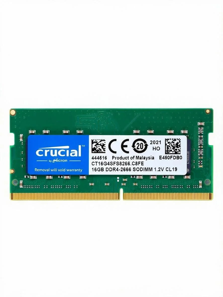 Crucial NEUER DDR4 RAM 16GB 32GB 4GB 8GB 3200MHz 2400 2666MHz Laptop-Speicher SODIMM PC4-25600 21300 19200 17000 für Intel & AMD