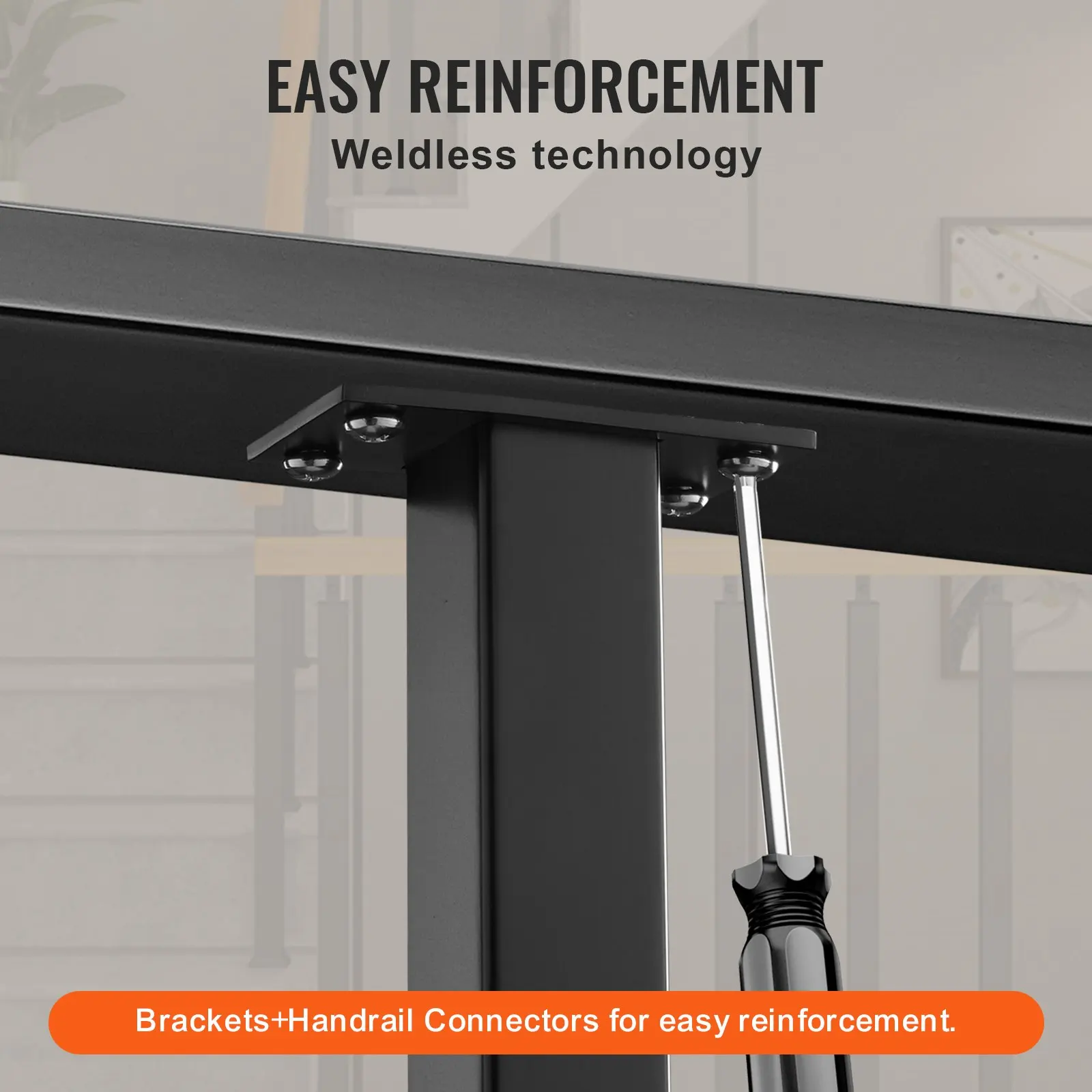 Binario per cavi Palo di livello Ponte per scale Palo per corrimano per cavo Palo per corrimano in acciaio inossidabile con finitura spazzolata Ringhiera per ponte Piquete fai-da-te senza