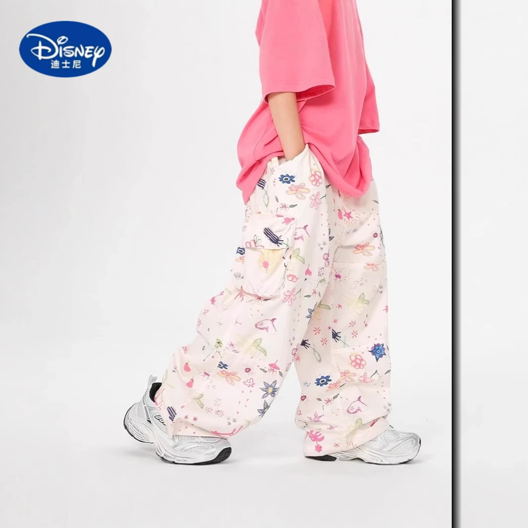 

Disney Boys Graffiti Cargo Pants 2025 | Mosquito-Proof Lightweight Pants, Summer