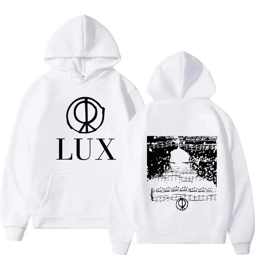 الهيب هوب الملابس القوطية موضة البلوز مغني الراب Rosalia ألبوم جديد 2025 هوديي الرجال النساء الرجعية المتضخم كم طويل بلايز هودي #1