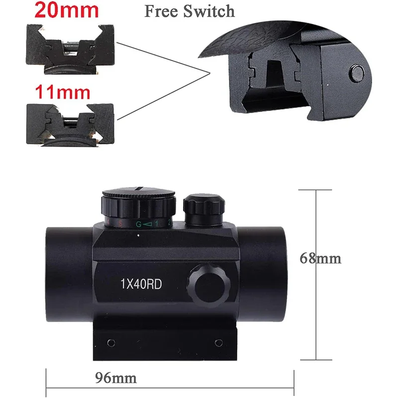 Outdoor Optics Telescope Adjustable Hunting Telescope