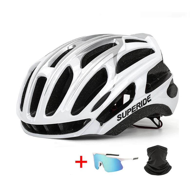 SUPERIDE Men Women Road Bike Mountain Bike Helmet Sports Aero Racing Cycling Helmet Anti-impact TRAIL DH MTB Bicycle Helmet