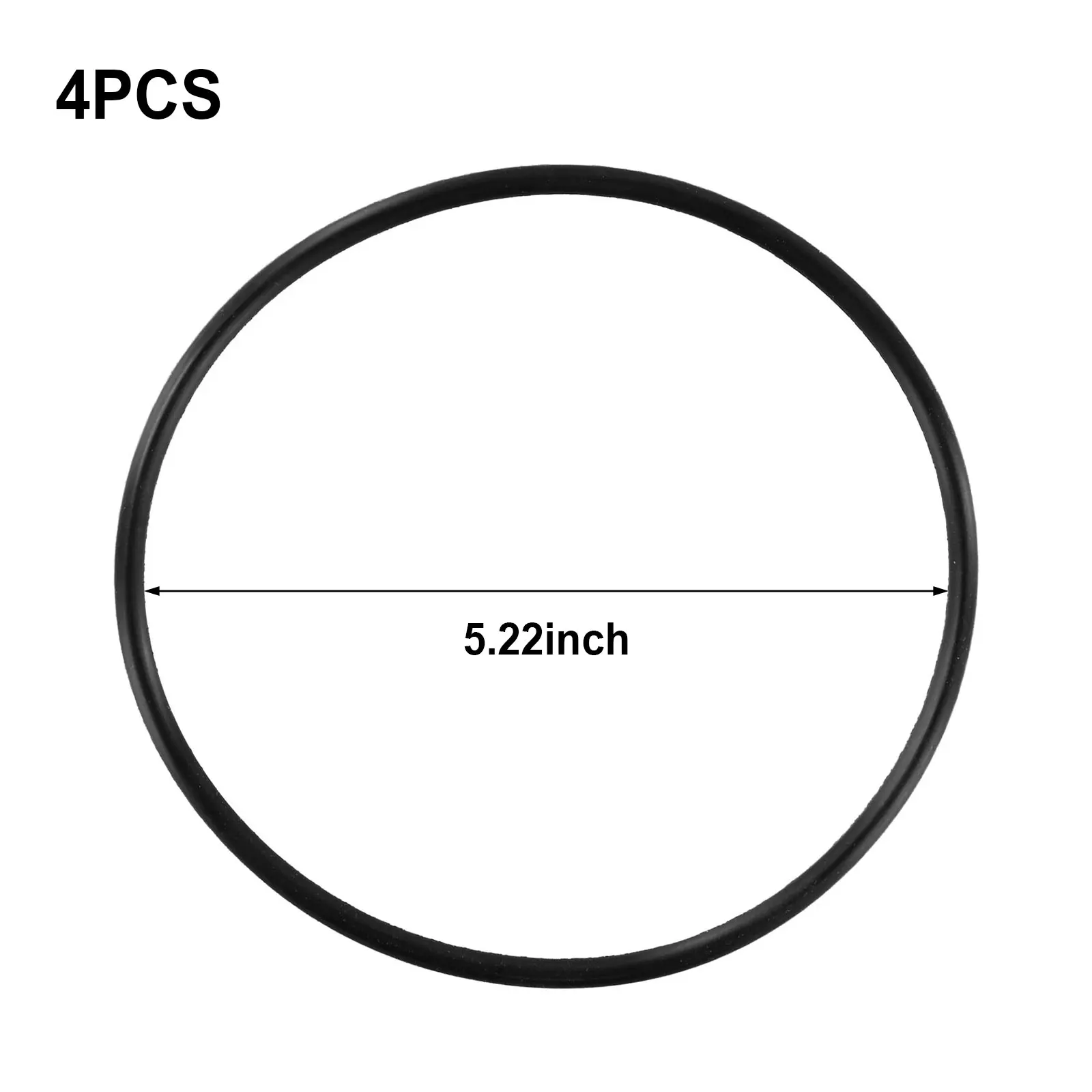 

4/6pcs Pool Chlorinator Lid O-Ring 5.5" Rubber Sealing Rings Replacement Parts CLX200K For Chlorinator CL200 CL220