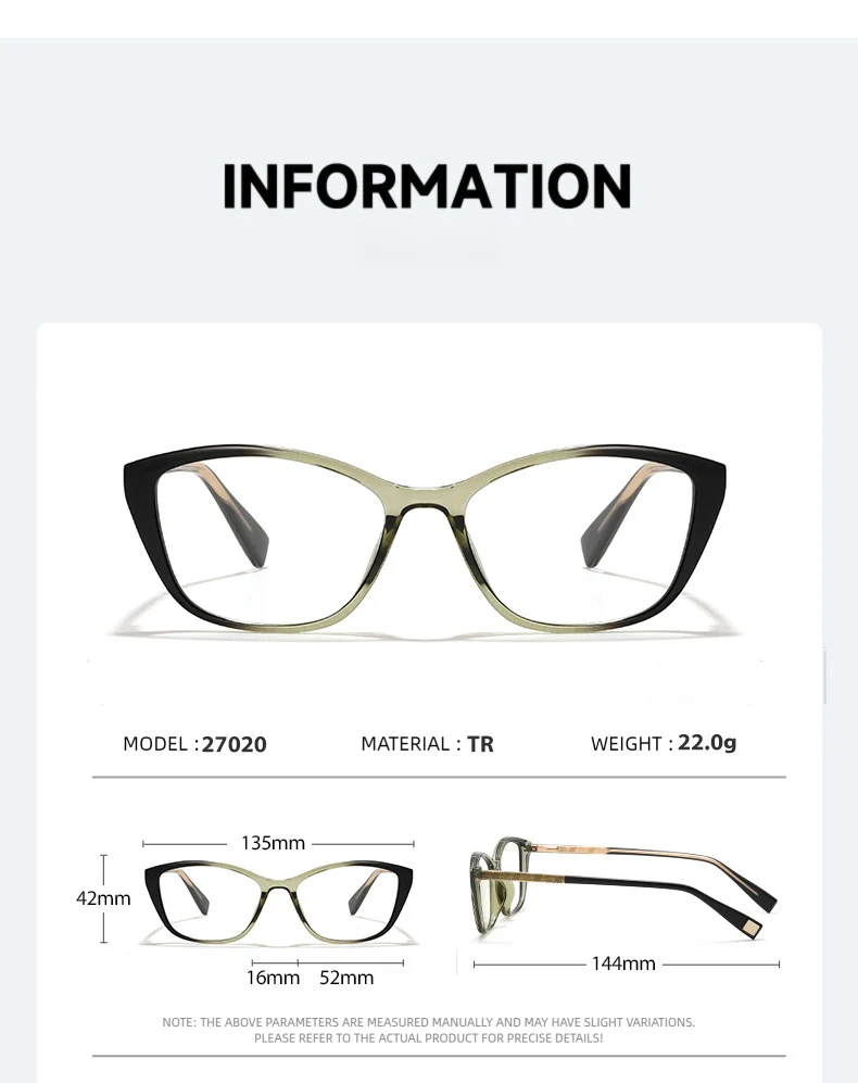 KANSEPT Plus Lesebrille Frau Optische Lunette Pour Femme Original Sonnenbrille Mann Transparente Okulare Brillen -1 Männer – Detail 9