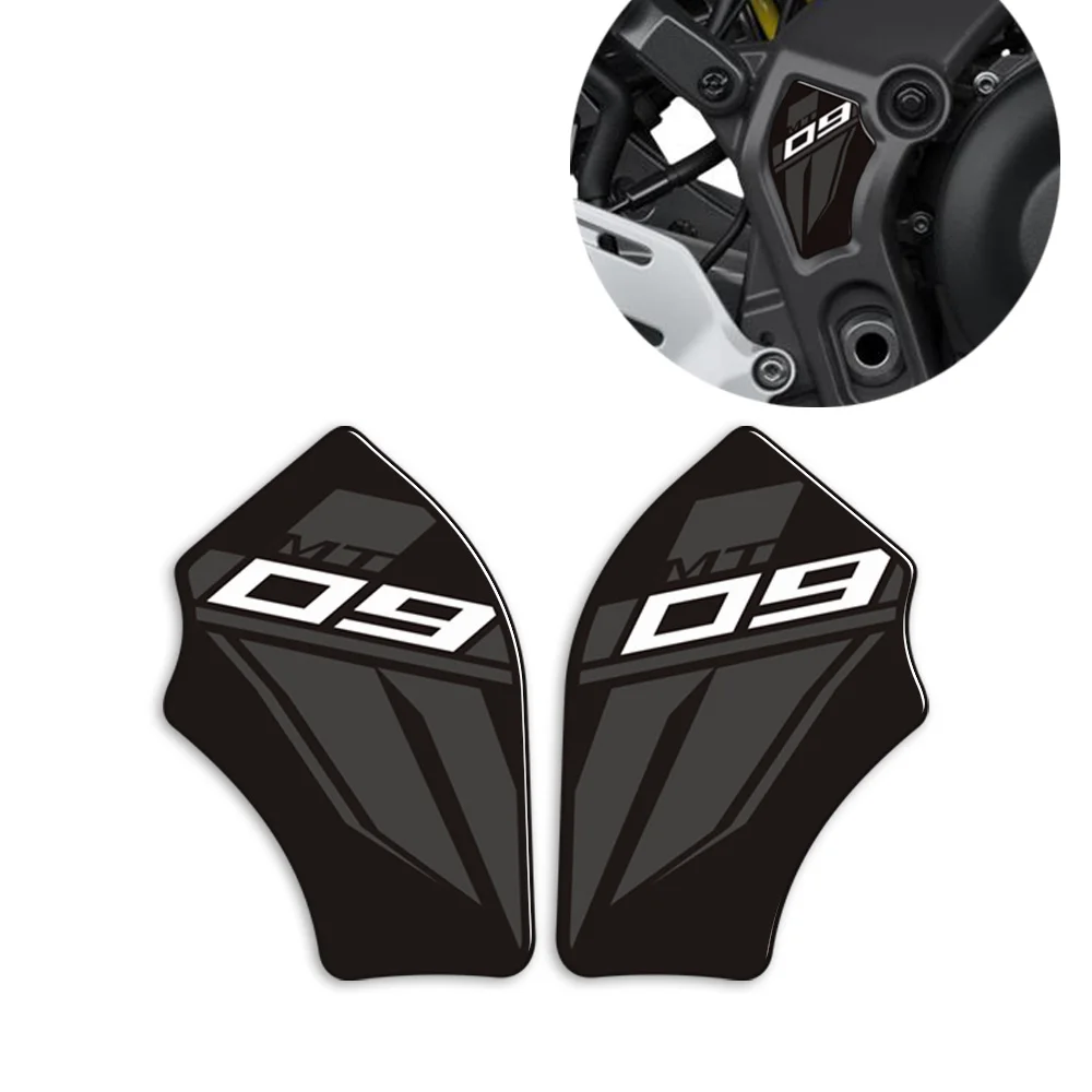 Tank Pad 3D Resin DecorationSuitable For Yamaha MT09 MT FZ 09 SP MT-09 Motorcycle Accessory Fuel Stickers 2021 2022 view 6