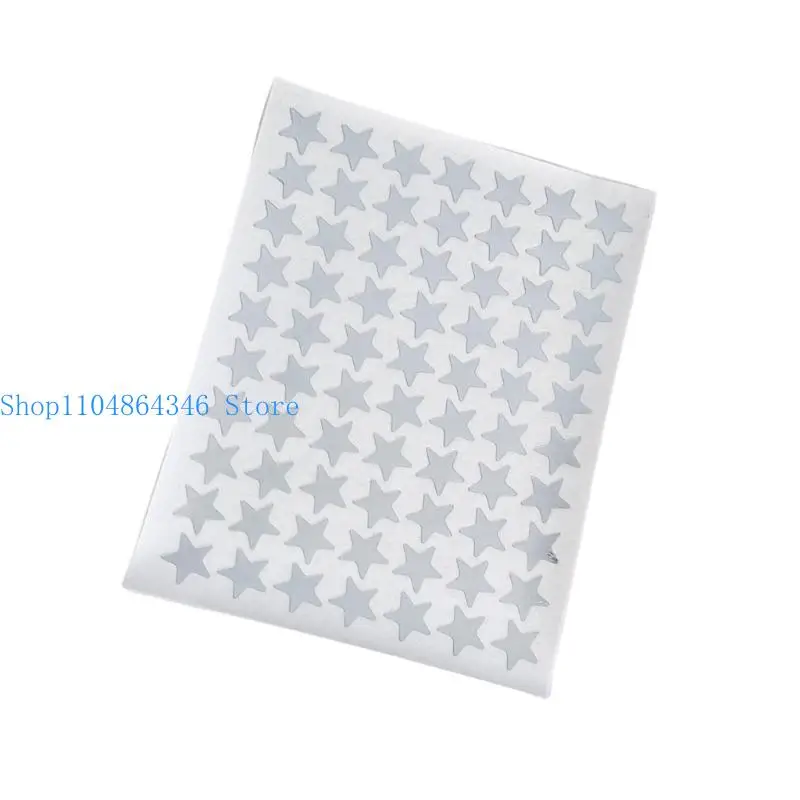 5asd Glittering Metallic Star Sticker Adhesive Decorative Sticker for Scrapbook Journal Album Decoration Kid Reward Sticker