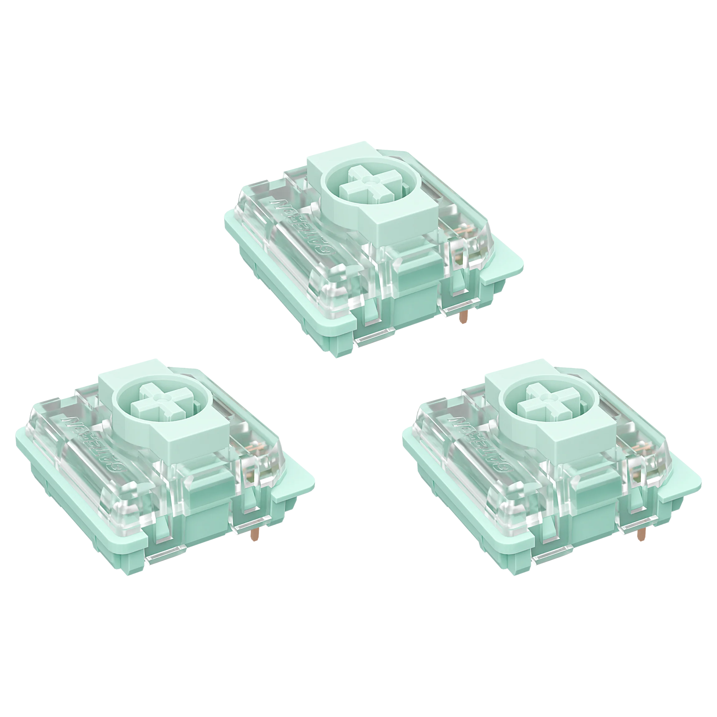 

GATERON Jade KS-33 Low Profile 2.0 Switches for MX Mechanical Keyboard,3 Pin/65gf Tactile/RGB LED/Factory Pre-lubed Switches
