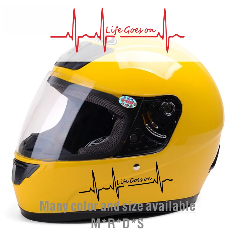 

Heart Beat Trackpad Life Goes On Refletor Moto Stickers Motorcycle Accessories Decals for Honda PCX125 X ADV 750 adv 350 Hornet