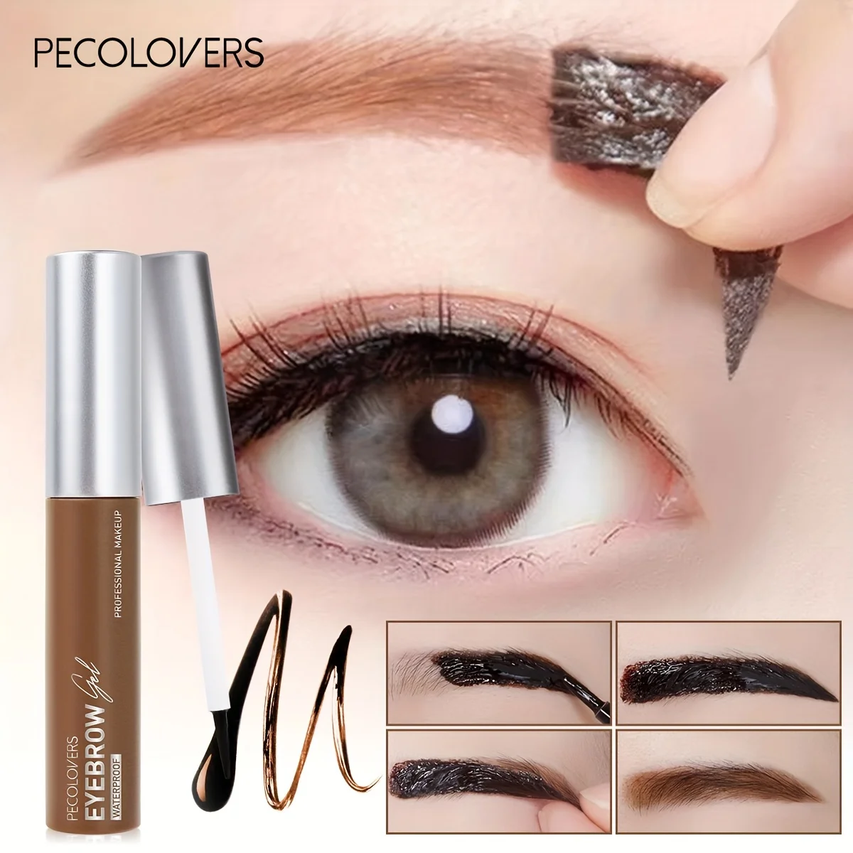 معززات الحواجب الطبيعية هلام ماكياج السائل فيلم تشكيل المسيل للدموع OffTattoo تينت الحواجب طويلة الأمد مقاوم للماء سهلة الارتداء