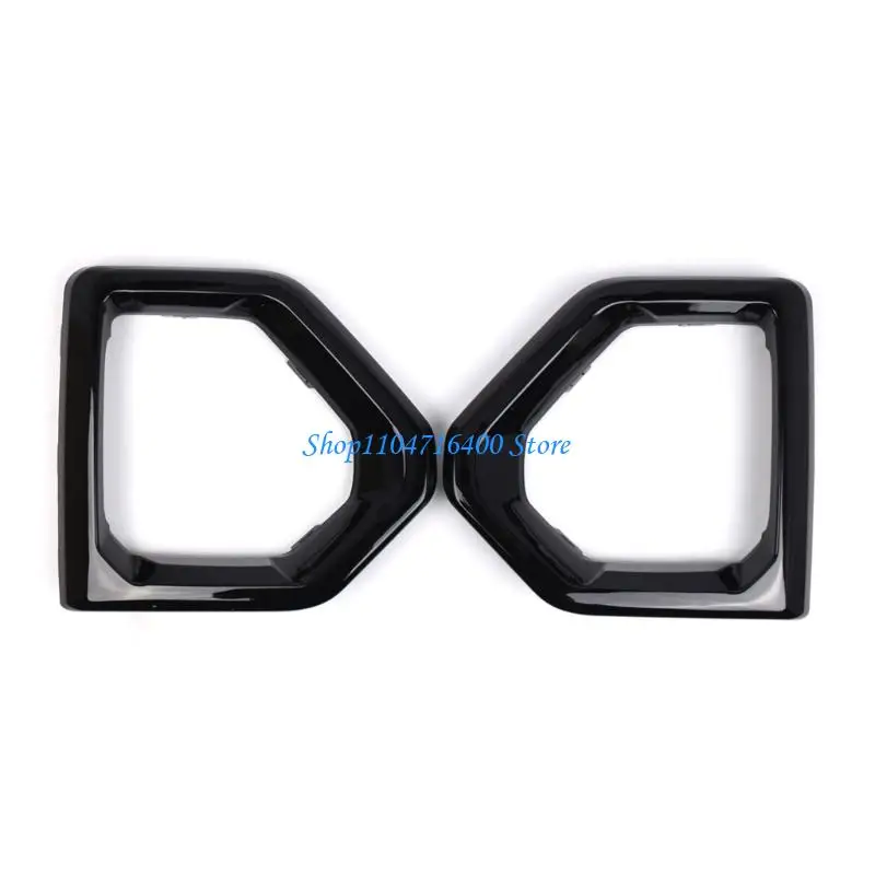 

y1gd 2pcs Fog Light Frames 1 Pair Fog Light Covers 84176752 84176753 Front Fog Light Outer Bezel Cover set Quick Fixing